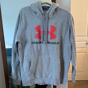 Under Armour Men's Heather Gray Hoodie
